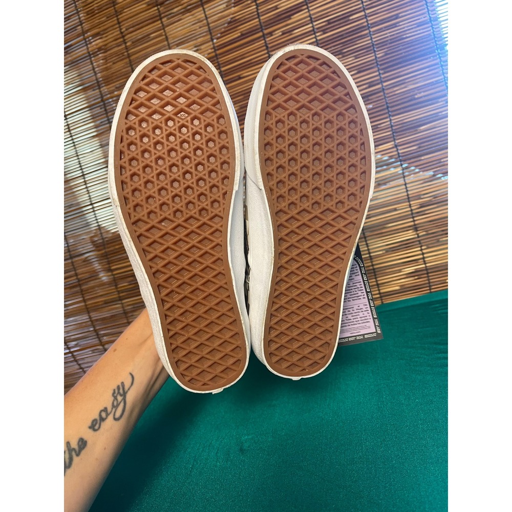Vans Classic Slip-On Divine Energy Patchwork Floral Tan Brown Womens 7.5 Mens 6 - Picture 5 of 6